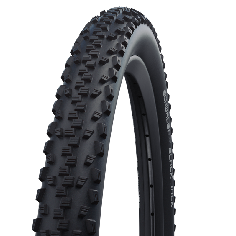 Schwalbe Black Jack Active Line K. Guard SBC Cmpd. Rigid Tyre in Black-1