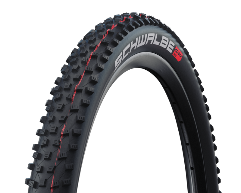 Schwalbe Rocket Ron Performance Folding Tyre in Black-2