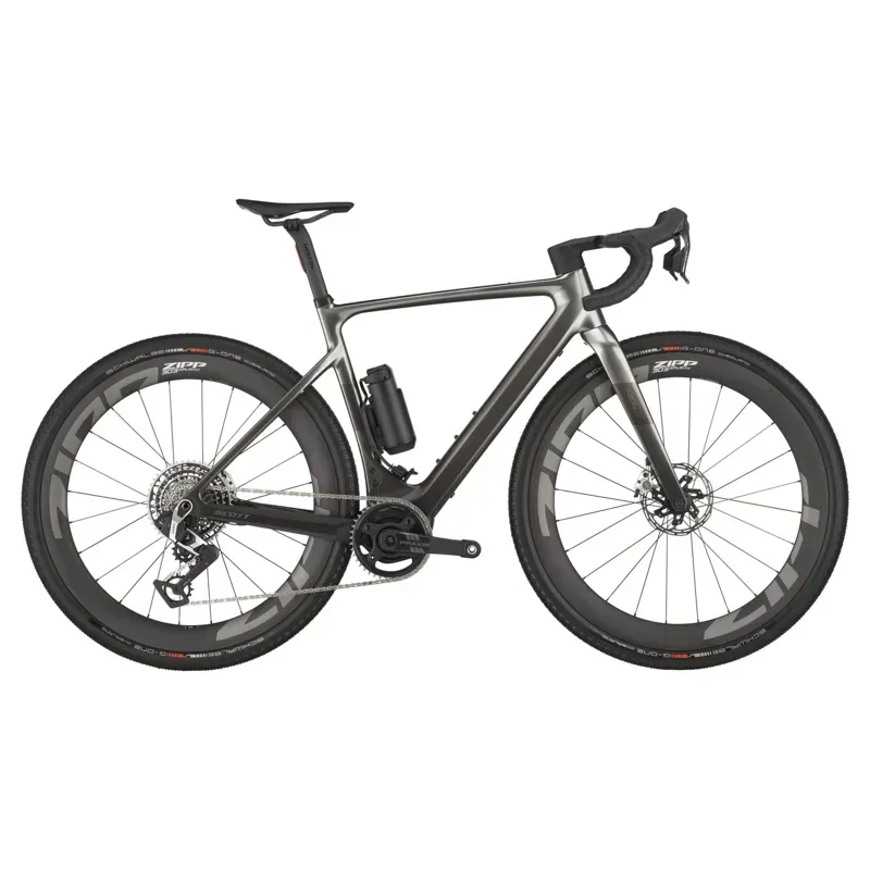 Scott Solace Gravel Ultimate Bike in Chrome Silver