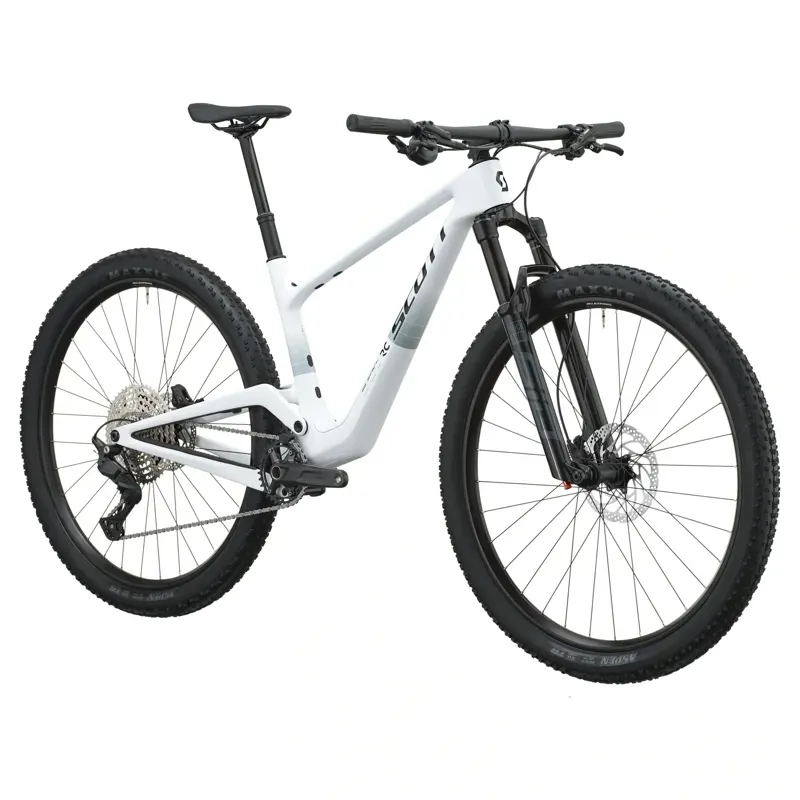 Scott Spark RC Comp XC Mountain Bike in White-1