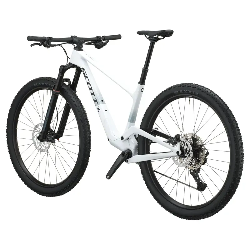 Scott Spark RC Comp XC Mountain Bike in White-2