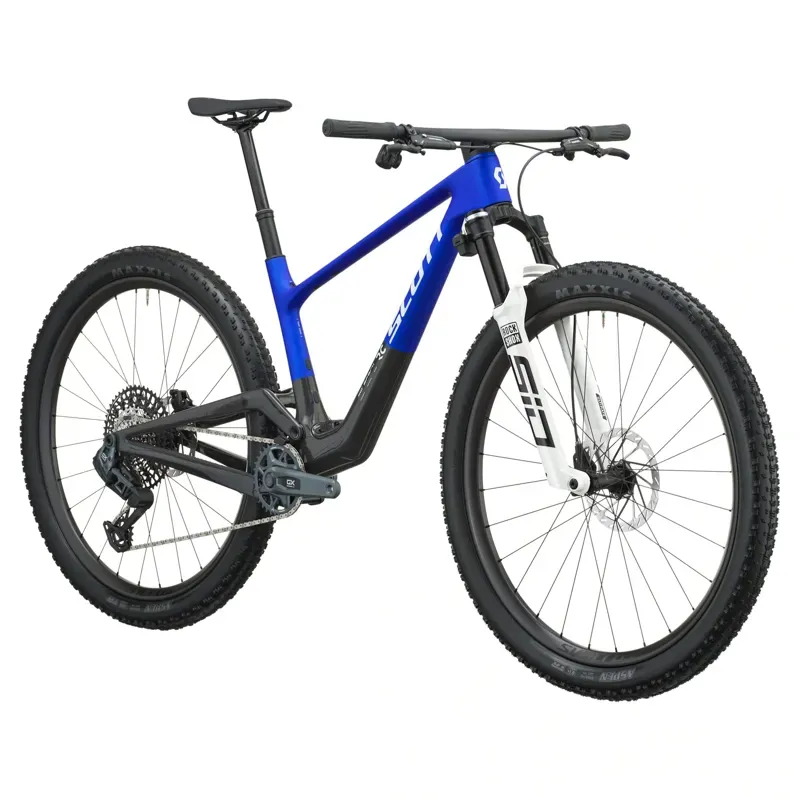 Scott Spark RC Team Issue XC Mountain Bike in Ultra Blue/Carbon Black-1