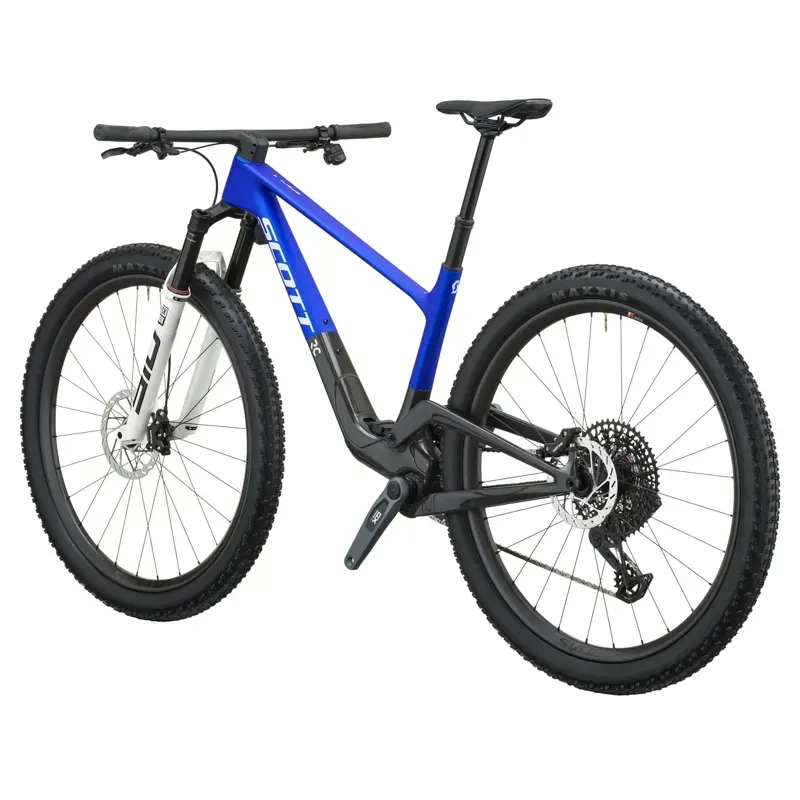 Scott Spark RC Team Issue XC Mountain Bike in Ultra Blue/Carbon Black-2