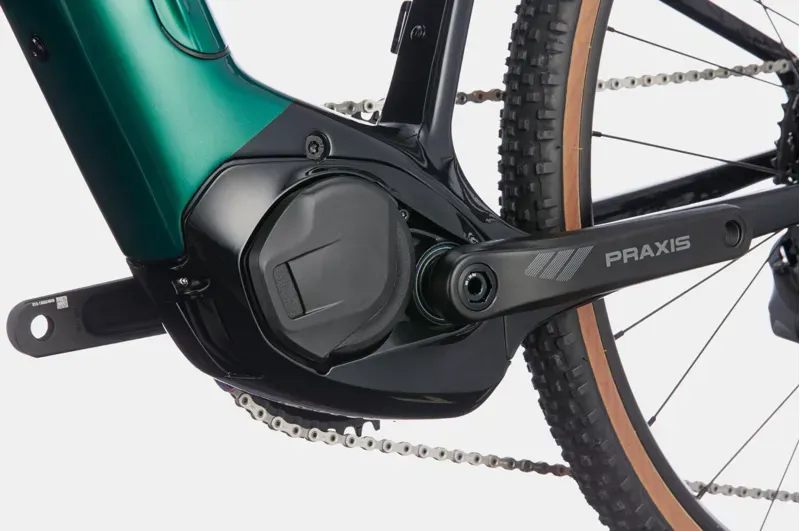 Cannondale Topstone Neo Carbon Lefty 1 eGravel Bike in Green-4