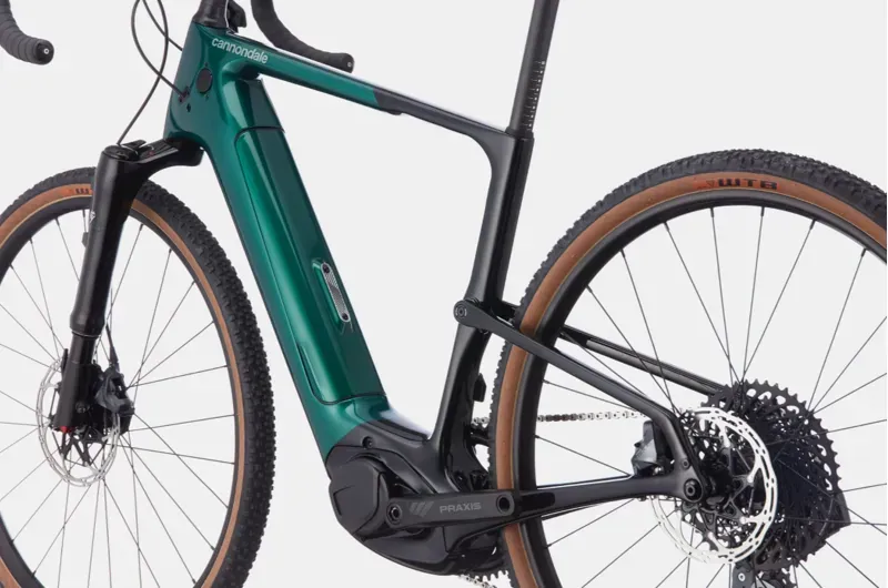 Cannondale Topstone Neo Carbon Lefty 1 eGravel Bike in Green