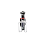 KranX Alloy 6mm Bottle Cage in Silver