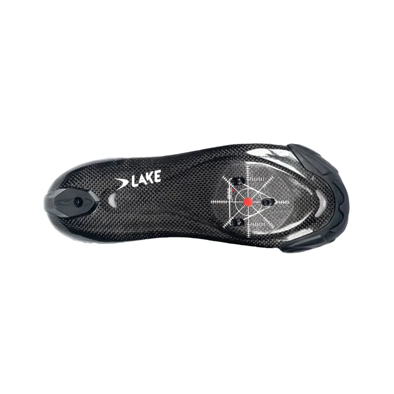 Lake CX201 BLACK/WHITE Clarino Road Shoe-2