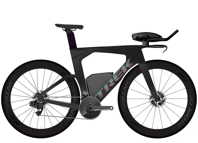 Trek Speed Concept SLR 7 Triathlon Bike in Deep Gloss Smoke/Black