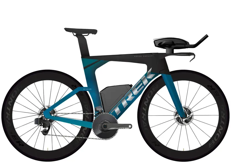 Trek Speed Concept SLR 7 Triathlon Bike in Mulsanne Blue/Trek Black