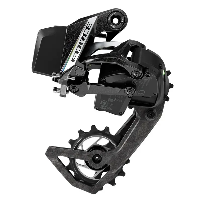 SRAM Force AXS E1 12-speed 36-tooth Rear Der. w/o Battery in Black