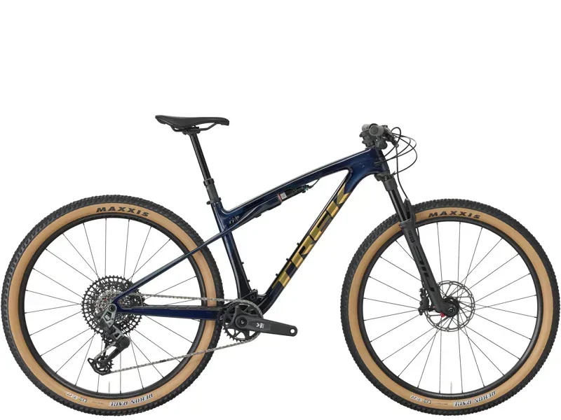 Trek Supercaliber SL 9.7 GX AXS Gen 2 XC Mountain Bike in Carbon Blue Smoke