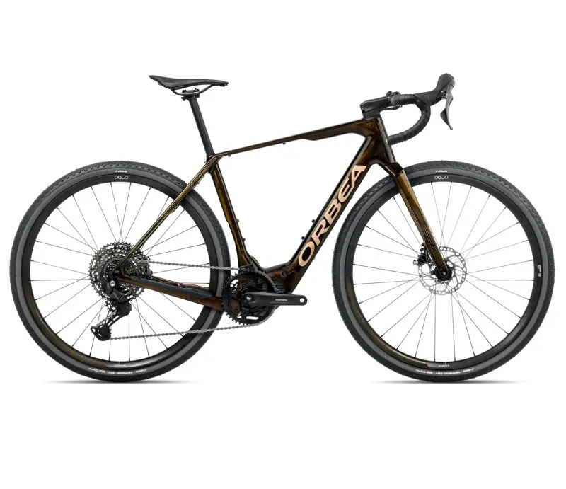 Orbea Denna M40 Caramel Carbon View - Golden Sand