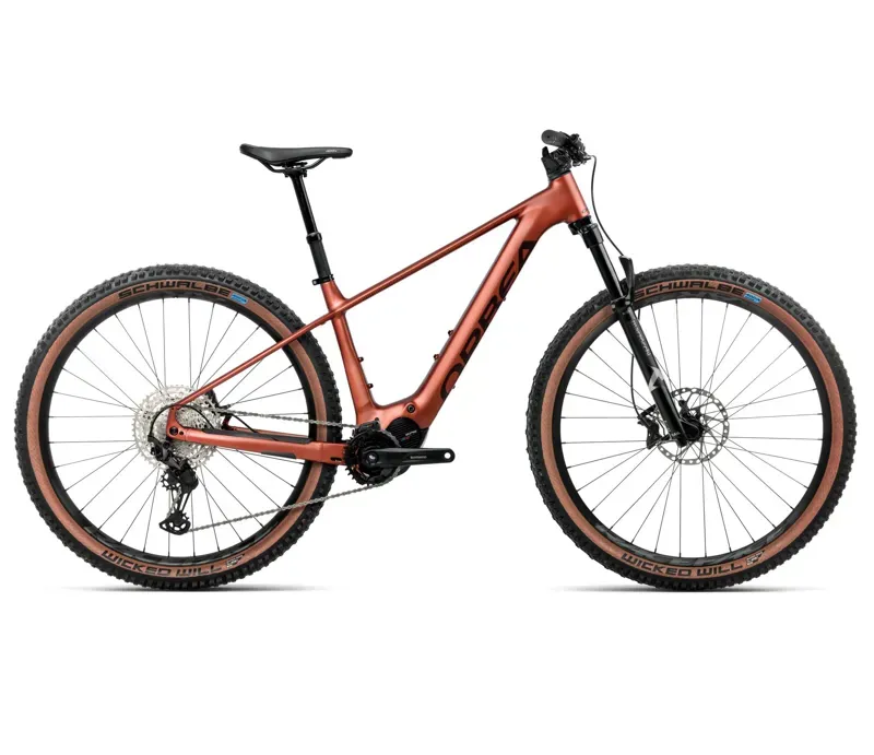 Orbea Urrun 10 E-MTB in Mars Red Matt/Cosmic Bronze Gloss