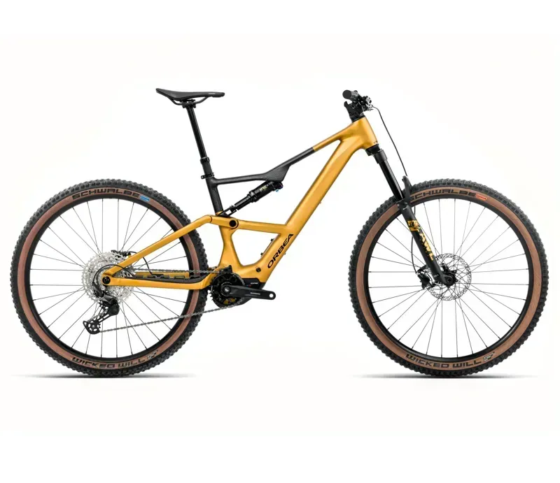 Orbea Rise SL H30 E-MTB in Bumblebee Yellow-Black Matt