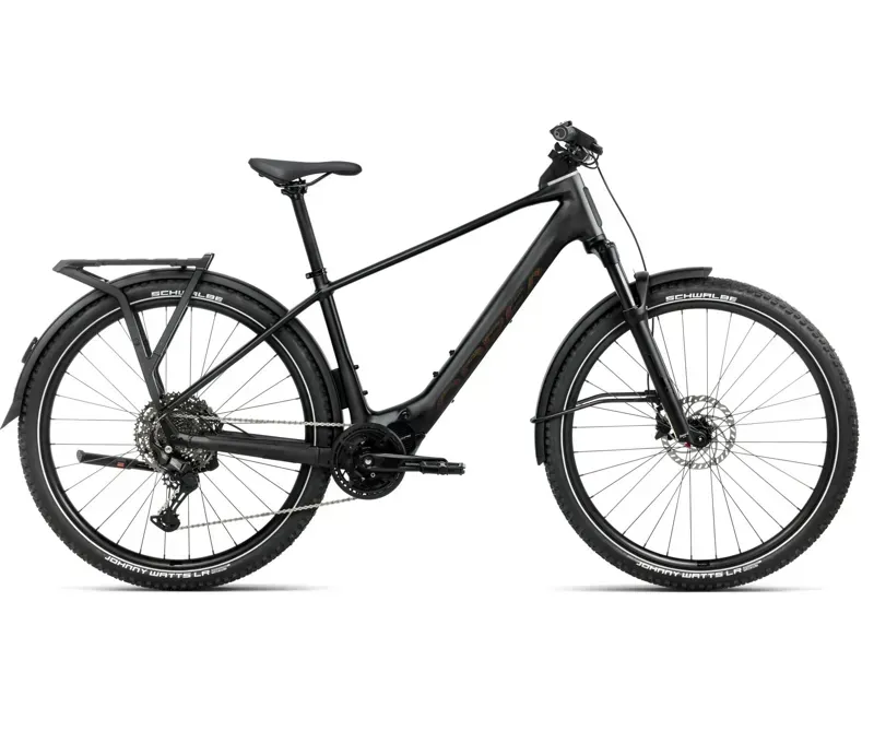 Orbea Kemen Adv 20 E-Hybrid Bike In Diamond Black Matt Gloss