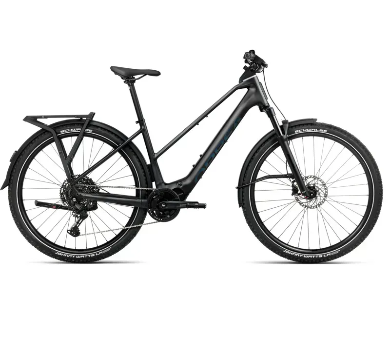 Orbea Kemen Adv 30 Mid E-Hybrid Bike In Diamond Black Matt Gloss