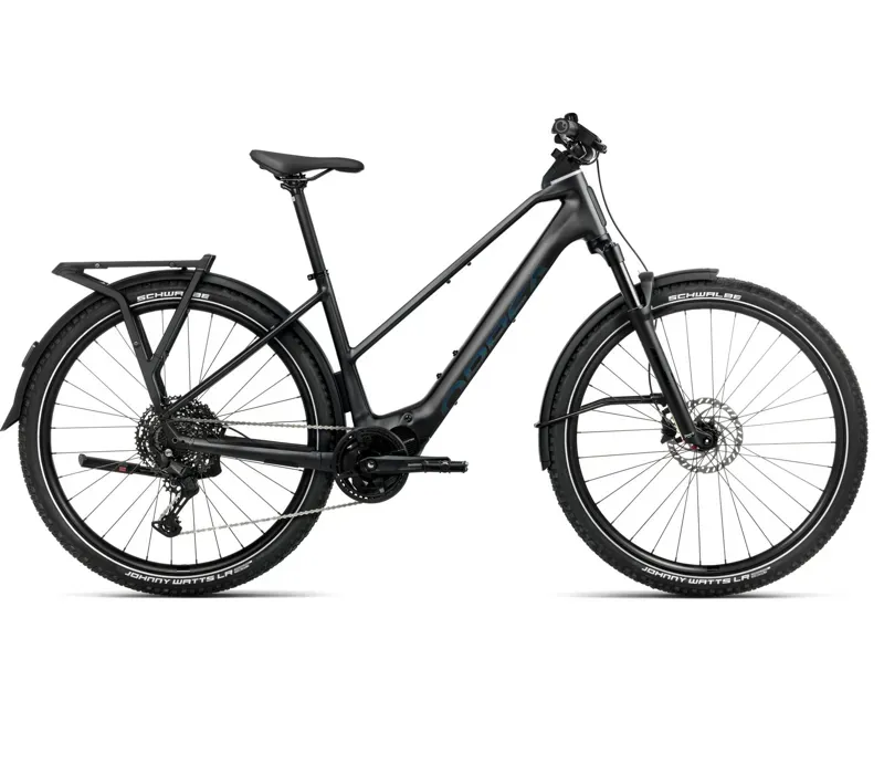 Orbea Kemen Adv 20 Mid E-Hybrid Bike in Diamond Black Matt-Gloss