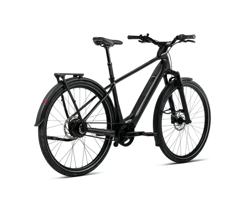 Orbea Kemen Tour 10 E-Hybrid Bike In Diamond Black Gloss-2