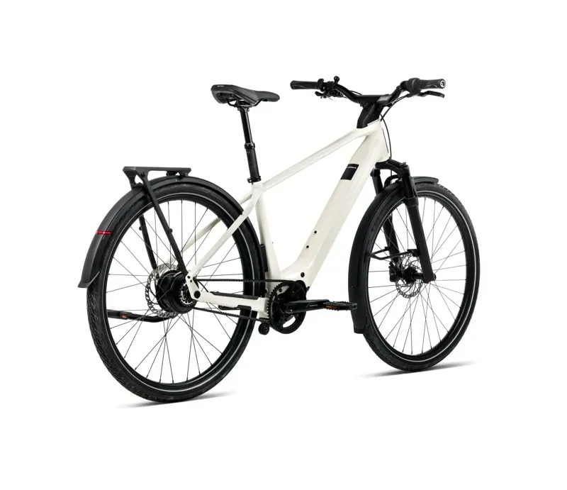 Orbea Kemen Tour 10 E-Hybrid Bike In Ivory White Gloss-2