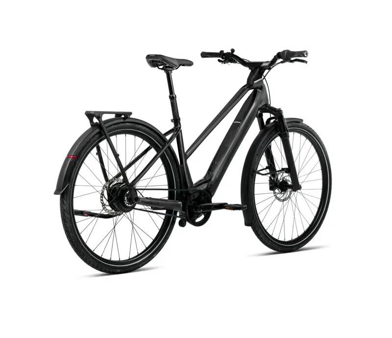 Orbea Kemen Tour 30 Mid E-Hybrid Bike in Diamond Black Gloss-2
