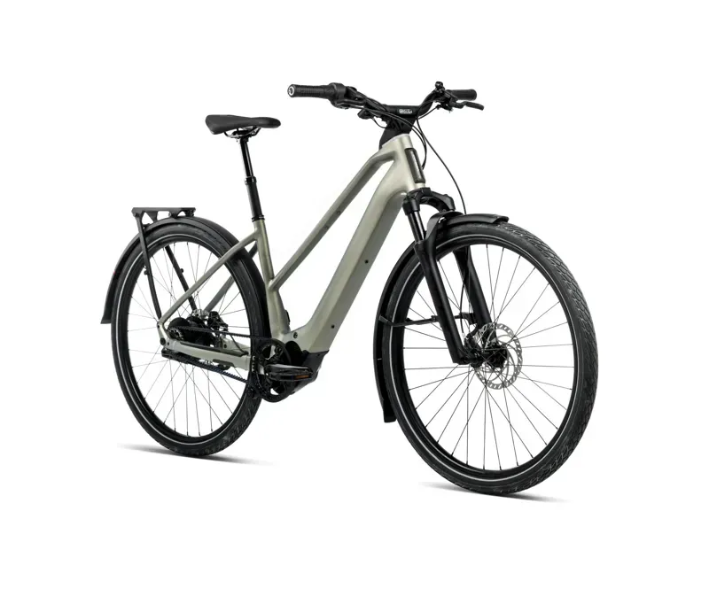 Orbea Kemen Tour 30 Mid E-Hybrid Bike in Spaceship Green Matt-1
