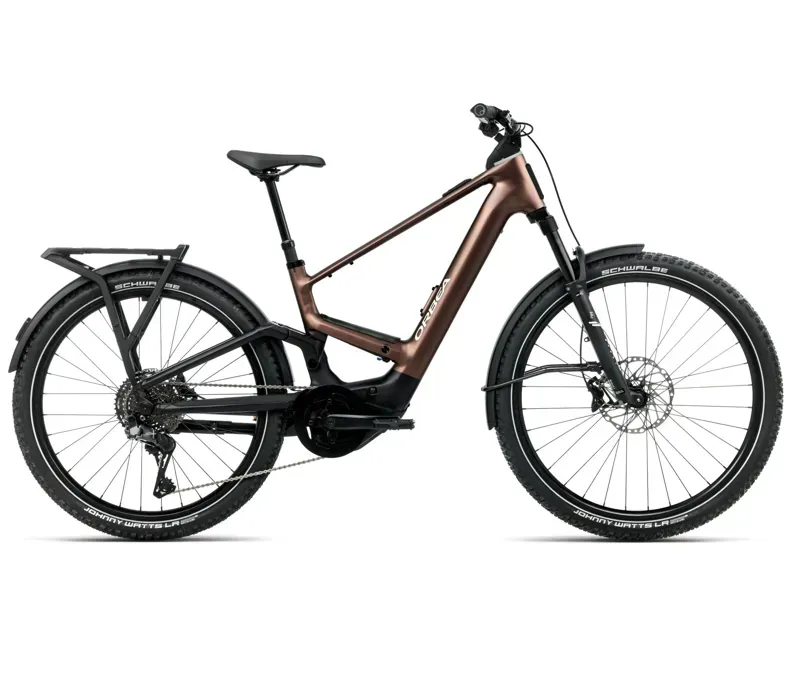 Orbea Muga 20 E-Hybrid In Metallic Rust/Diamond Black Matt