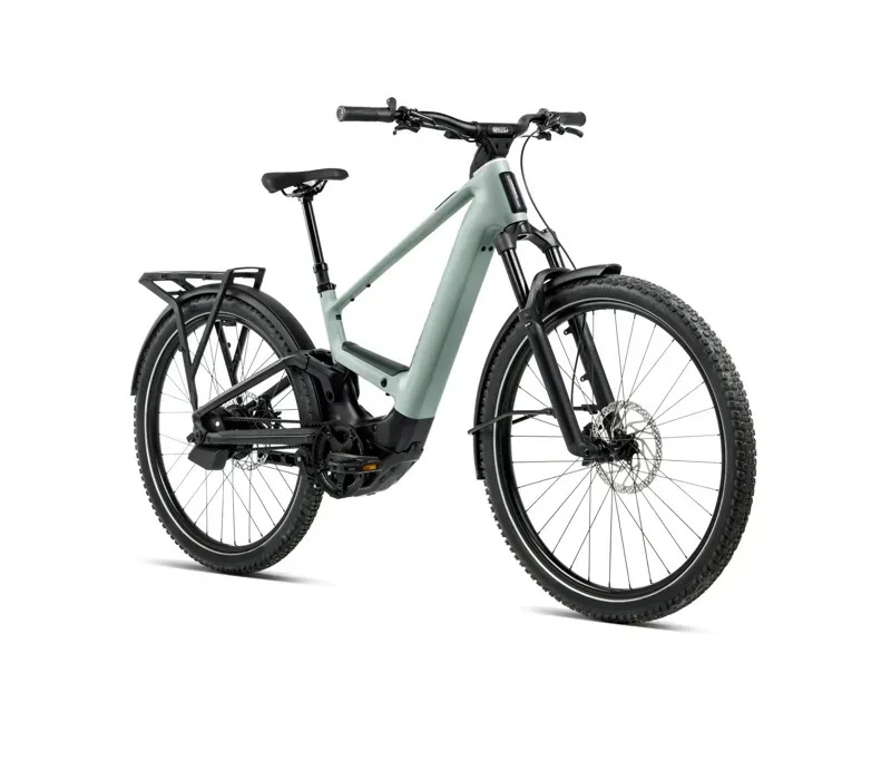 Orbea MUGA 10 E-Hybrid Bike In Blue Stone/Diamond Black Mat-1