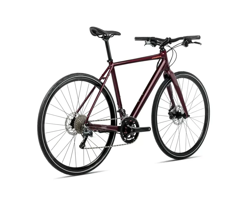 Orbea Vector 30 Hybrid Bike in Metallic Burgundy Red Gloss-2