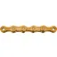 KMC X11EL 118-link Titanium Waxed Chain in Gold