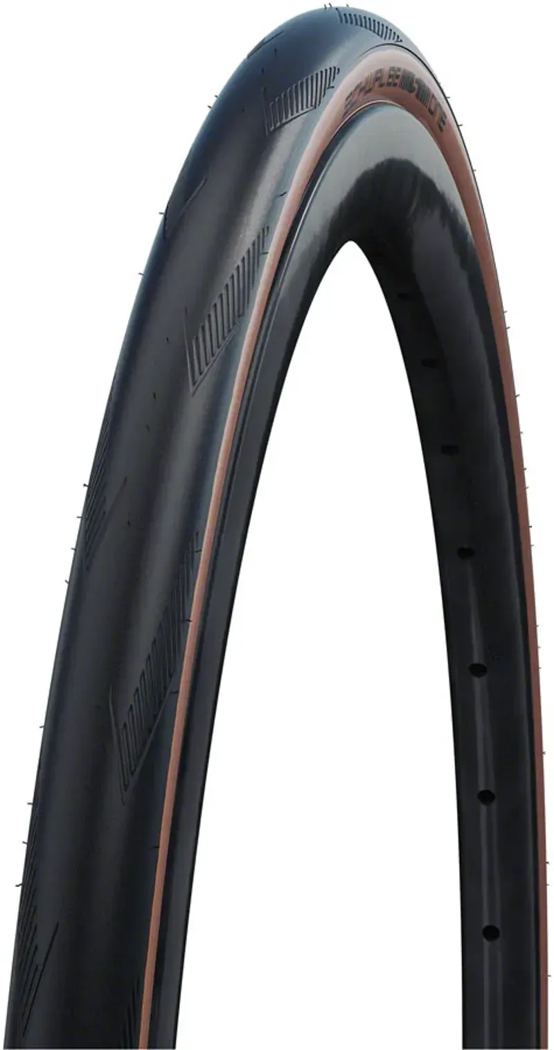 Schwalbe One RaceGuard Tube-Type Addix Road Race Tyre In Bronze (folding) BRONZE-SKIN 700 x
