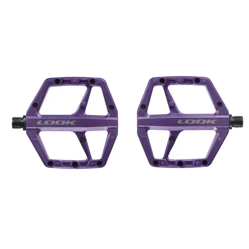 Look Trail Roc Flat Mtb Pedals: NIGHT PURPLE size