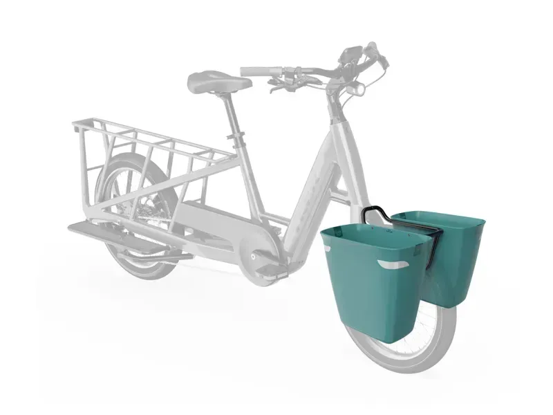 Trek Fetch+ 2 Front Pannier and Rack Kit in Juniper-1