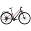 Trek FX Sport AL Equipped Midstep Hybrid Bike in Cobra Blood/Sedona Red Splatter