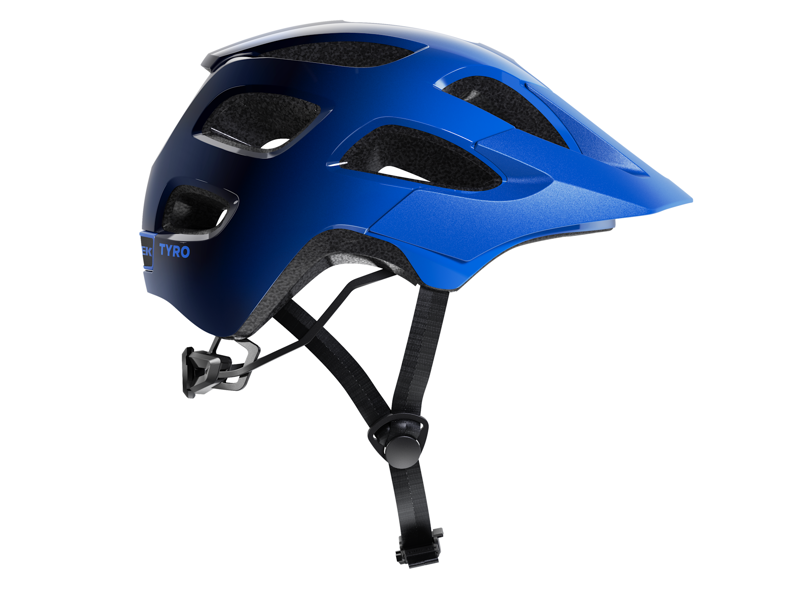 Trek Tyro Youth Helmet in Royal/Dark Blue-1
