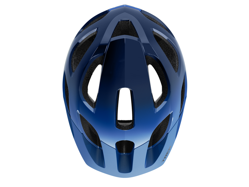 Trek Tyro Youth Helmet in Royal/Dark Blue-4