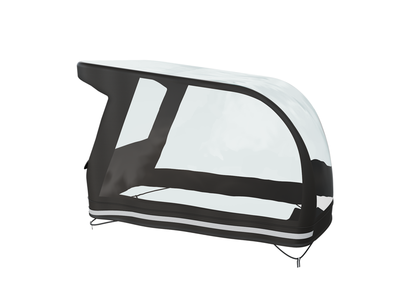 Trek Fetch+ 4 Storage Cargo Box Rainfly in Black