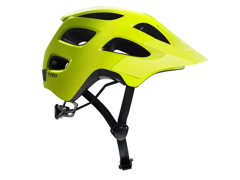 Trek Tyro Kids Bike Helmet In Radioactive Yellow/Power Surge/Gloss-4