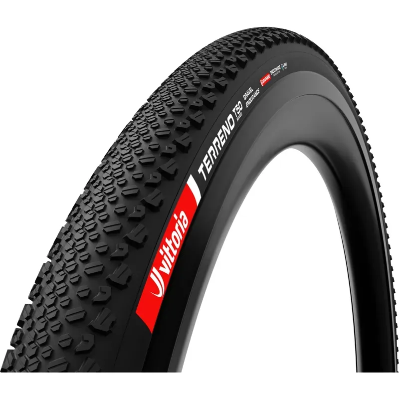 Vittoria Terreno T50 700x40c Mixed Gravel Sport Rigid Tyre in Black