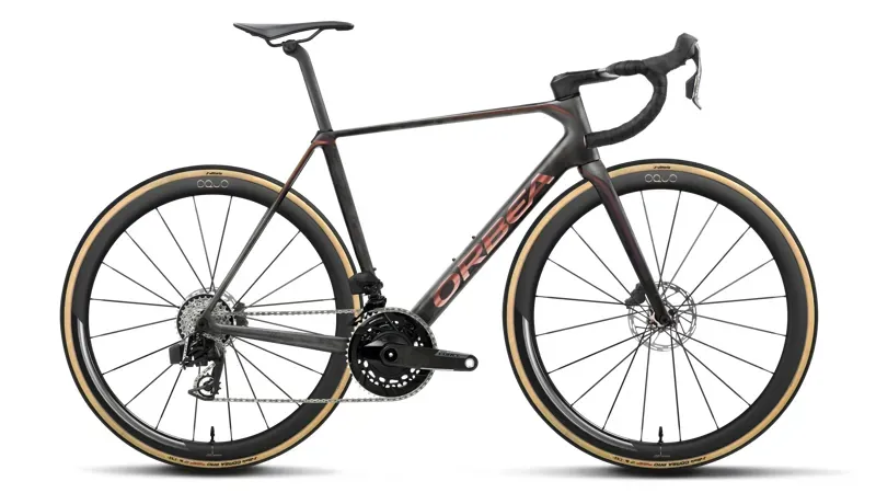 Orbea Orca M21e LTD PWR Road Bike in Diamond C.View - Sunset C.View