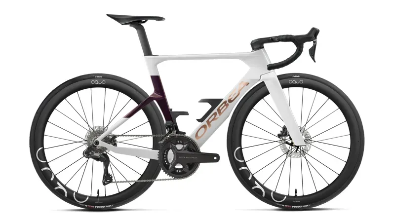 Orbea Orca Aero M20i LTD Road Bike in Golden Off White - Sunset