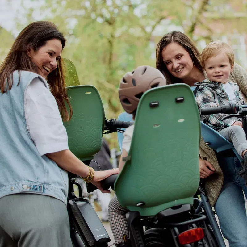 Urban Iki Rear Seat TA-KE Carrier Icho Green/ Blk -1