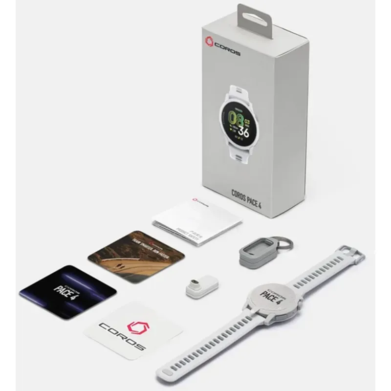 Coros Pace 4 Watch Nylon White -2